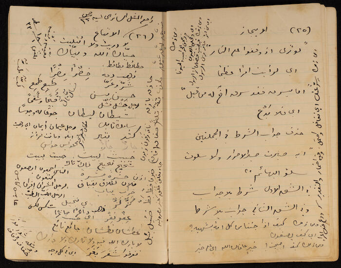 A Notebook of Khalil Sakakini 