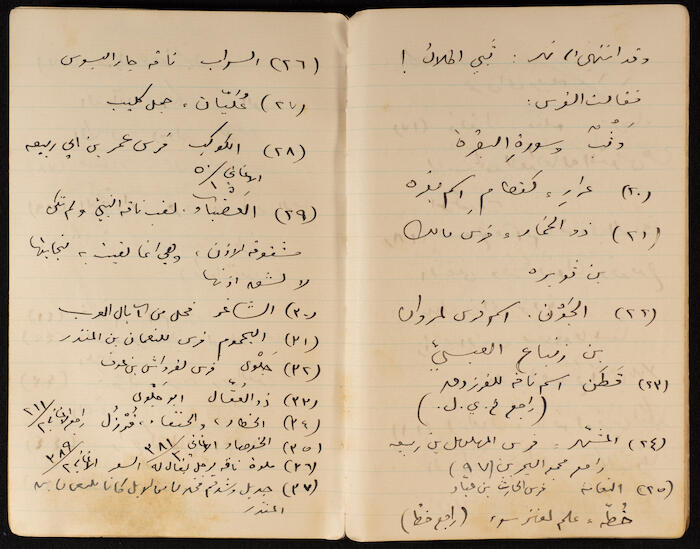 A Notebook of Khalil Sakakini 