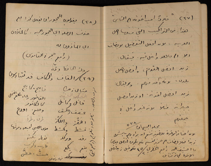 A Notebook of Khalil Sakakini 