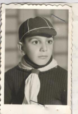 Portraite of Musa Al-Hasry; a member of The First Ramallah Scout Group (Sareyyet Ramallah)