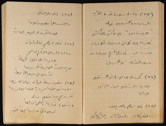 A Notebook of Khalil Sakakini 