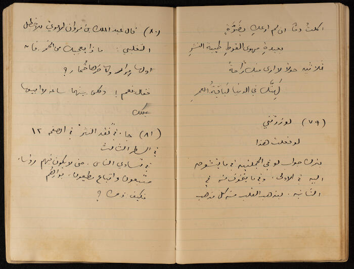A Notebook of Khalil Sakakini 