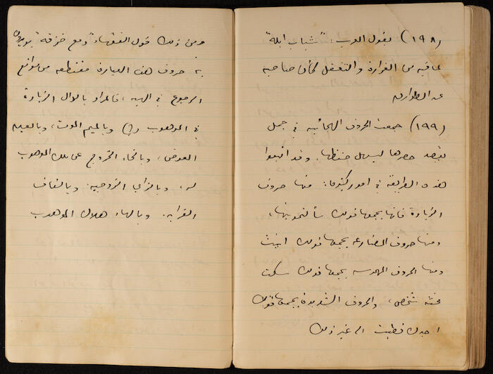 A Notebook of Khalil Sakakini 