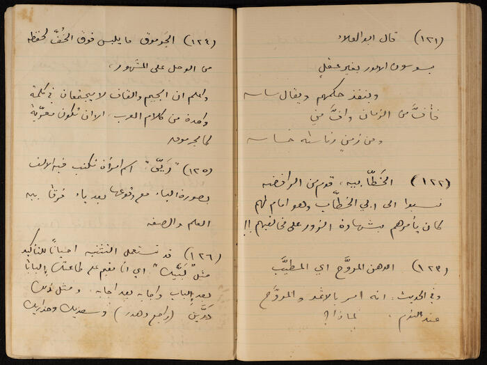 A Notebook of Khalil Sakakini 