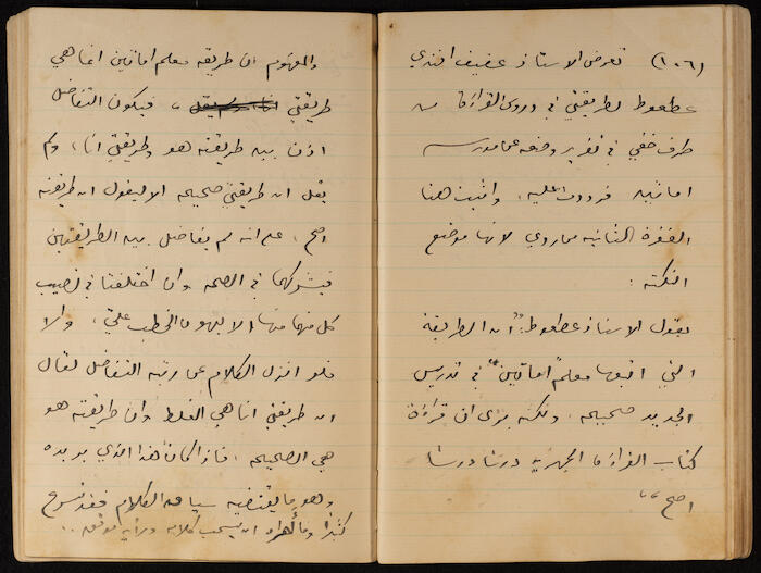 A Notebook of Khalil Sakakini 