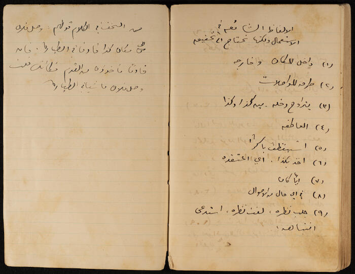 A Notebook of Khalil Sakakini 