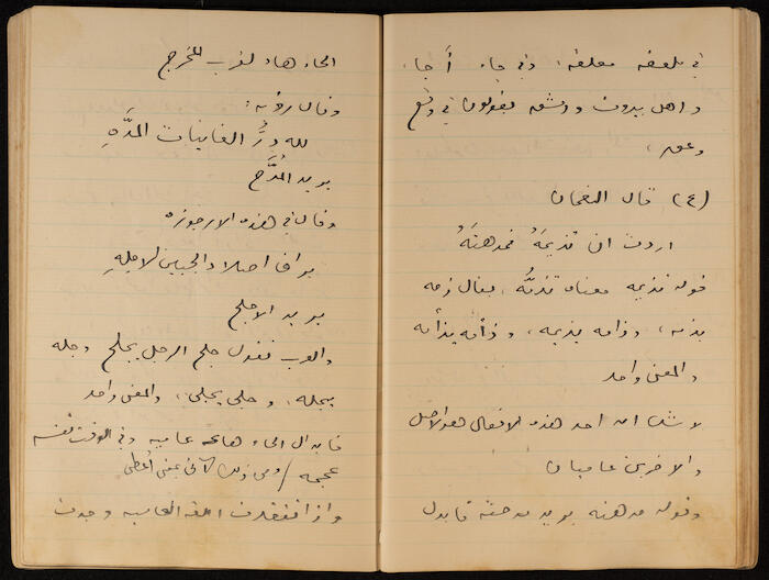 A Notebook of Khalil Sakakini 