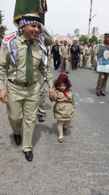 صورة من عرض كشفي لسرية رام الله الأولى
