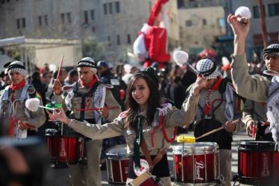 صورة من عرض كشفي لسرية رام الله الأولى
