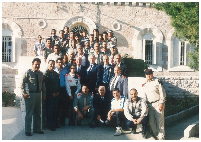 صورة لأعضاءٍ من سرية رام الله