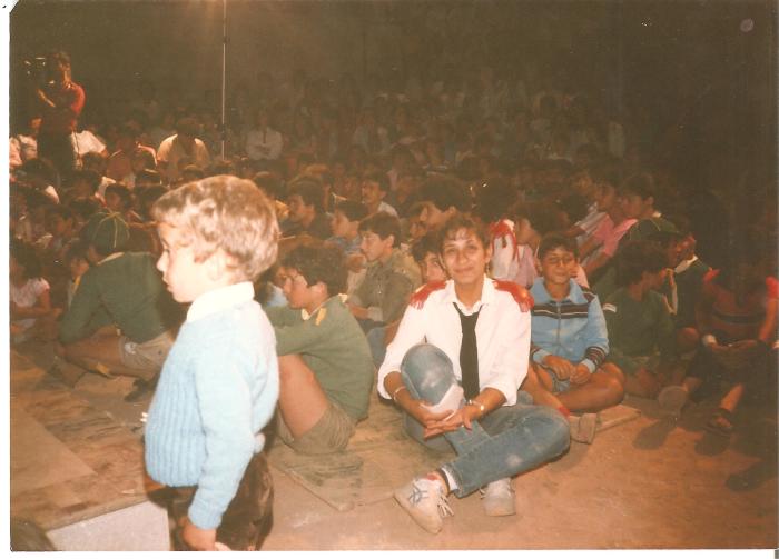 صورة من مخيم كشفي تابع لسرية رام الله الأولى