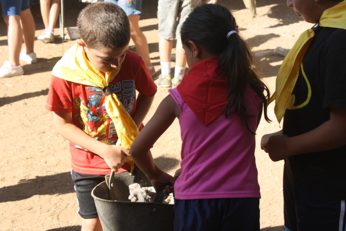 A Photograph of a Sareyyet Ramallah Scout Camp
