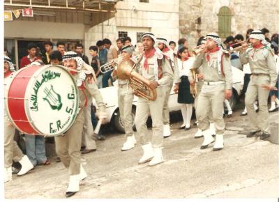 The First Ramallah Scout Group (Sareyyet Ramallah) Soccer Team