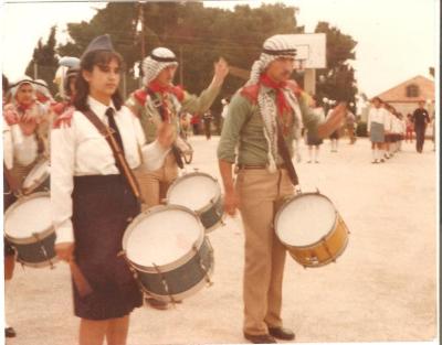 A Photograph of a Scout Parade by Sareyyet Ramallah