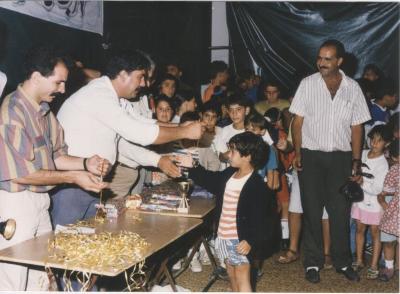 A Photograph of a Sareyyet Ramallah Scout Camp
