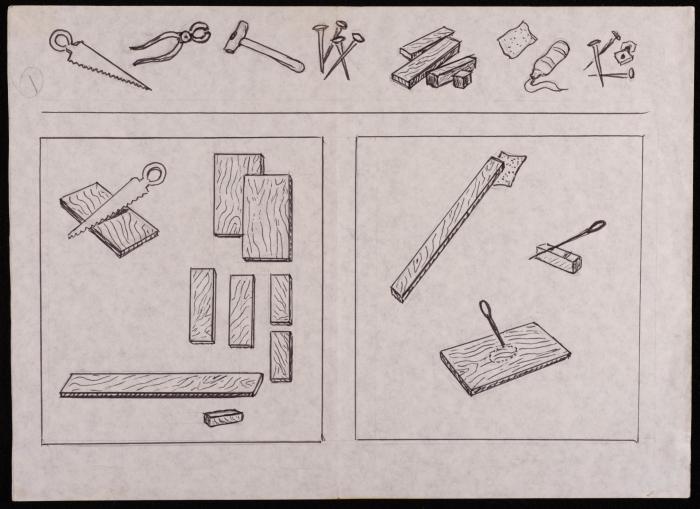 Fatima al-Muhib, Engineering Tools Drawings