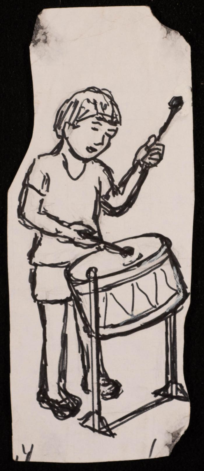 رسم فني لفاطمة المحب