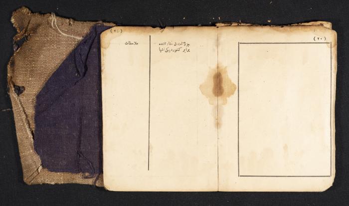 A Pocketbook of Conscription in the Ottoman Army That Belongs to Mohammad Ibregeith, 1901  