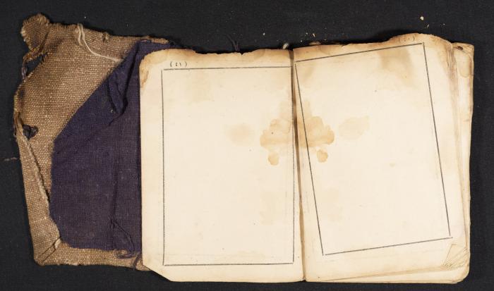 A Pocketbook of Conscription in the Ottoman Army That Belongs to Mohammad Ibregeith, 1901  