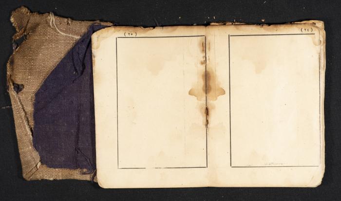 A Pocketbook of Conscription in the Ottoman Army That Belongs to Mohammad Ibregeith, 1901  