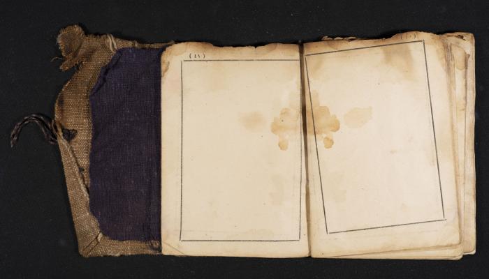 A Pocketbook of Conscription in the Ottoman Army That Belongs to Mohammad Ibregeith, 1901  