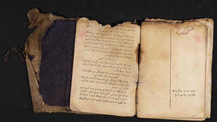 A Pocketbook of Conscription in the Ottoman Army That Belongs to Mohammad Ibregeith, 1901  