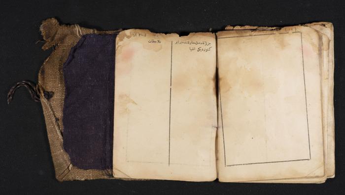 A Pocketbook of Conscription in the Ottoman Army That Belongs to Mohammad Ibregeith, 1901  