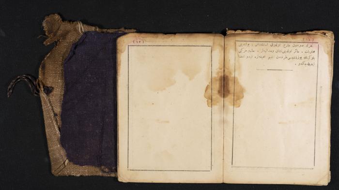 A Pocketbook of Conscription in the Ottoman Army That Belongs to Mohammad Ibregeith, 1901  