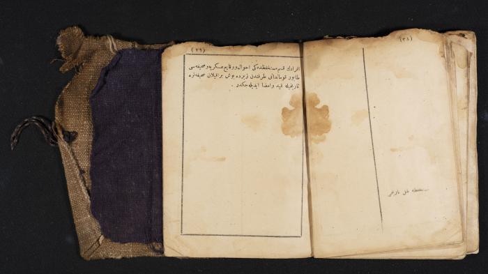 A Pocketbook of Conscription in the Ottoman Army That Belongs to Mohammad Ibregeith, 1901  