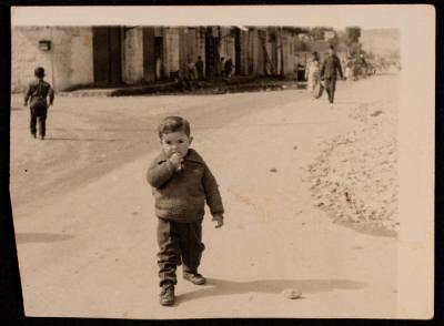 صورة لمدثر ارشيد في جنين، 1962	