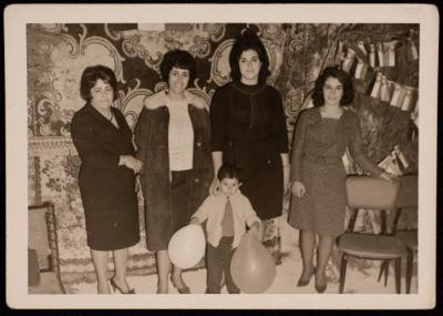 Saneyyeh Ersheid with Members of a Jenin Women