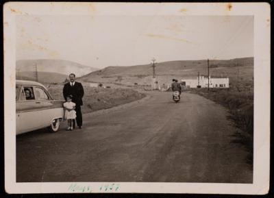 A Photograph of Saneyyeh and Abdel-Fattah Ersheid, 1 May 1957