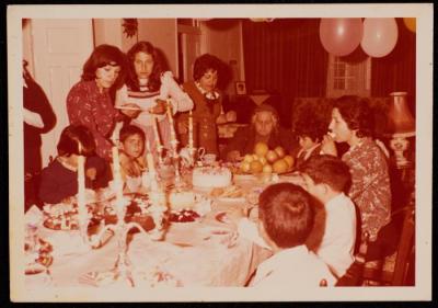 A Birthday Party in Jenin, the 1980s 