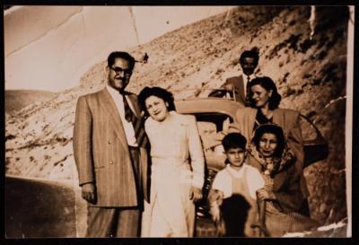 Saneyyeh and Abdel-Fattah Ersheid in the 1950s 