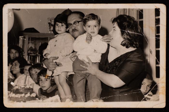 Modathar Ersheid's Birthday Party in Jenin, 1962 