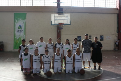 A Photograph of Sareyyet Ramallah Men's Basketball Team
