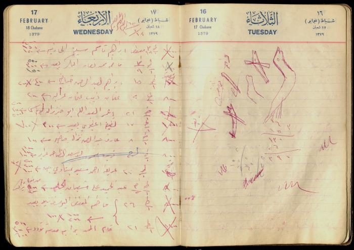 Patient Records at Abdel-Fattah Irshaid's Clinic, 18 July 1962 