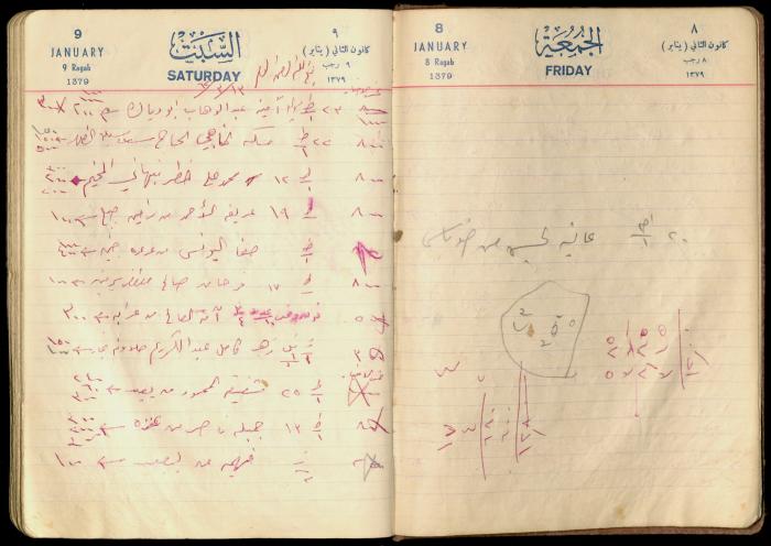 Patient Records at Abdel-Fattah Irshaid's Clinic, 13 March 1962 