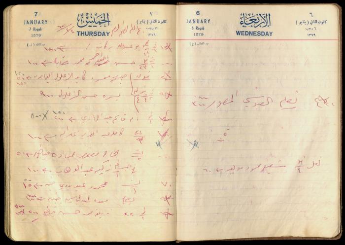 Patient Records at Abdel-Fattah Irshaid's Clinic, 10 March 1962 