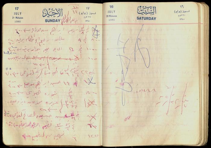 Patient Records at Abdel-Fattah Irshaid's Clinic, 11 October 1963	