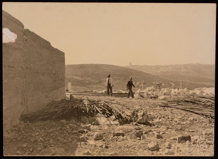 صورة لحسن الخطيب، بيت حنينا، مطلع سبعينيات القرن العشرين