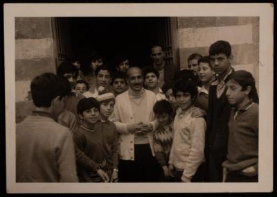 Hasan al-Khatib with Shu