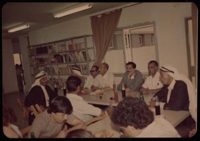 صورة لحفل تخريج طلبة التوجيهي، شعفاط، 1982