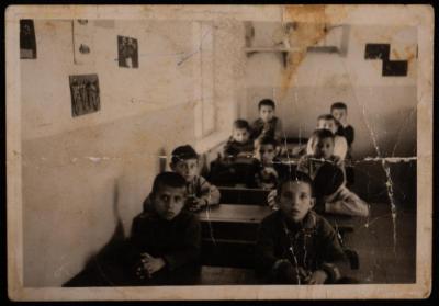 Students of Beit Iksa Boys School, the Early 1960s