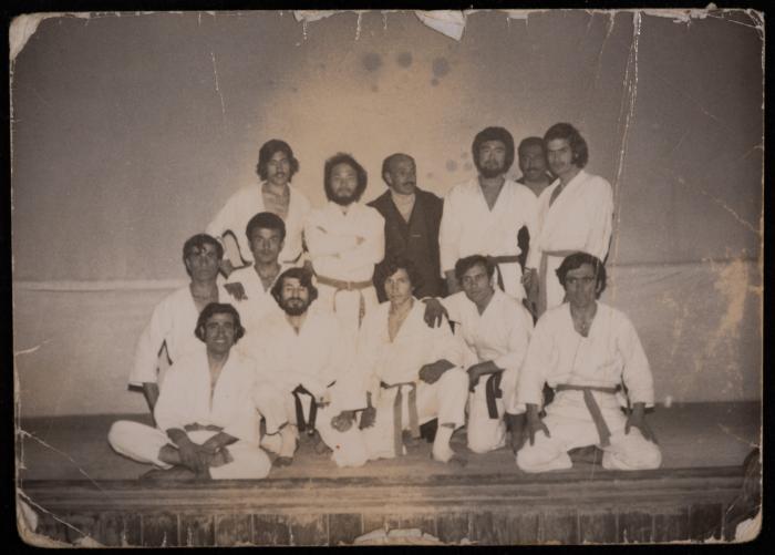 Karate Course Graduates of Shu'afat Club, the Early 1970s