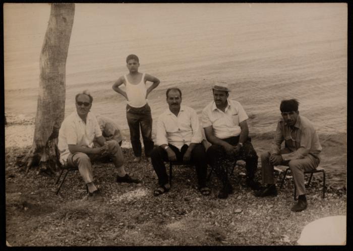 A Photograph of Hasan Khatib and Colleagues, Jericho, 1950