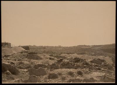 صورة للحي السكني للمعلمات والمعلمين المقدسيين في القدس، 1973
