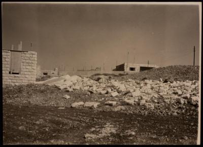 صورة للحي السكني للمعلمات والمعلمين المقدسيين في القدس، 1973
