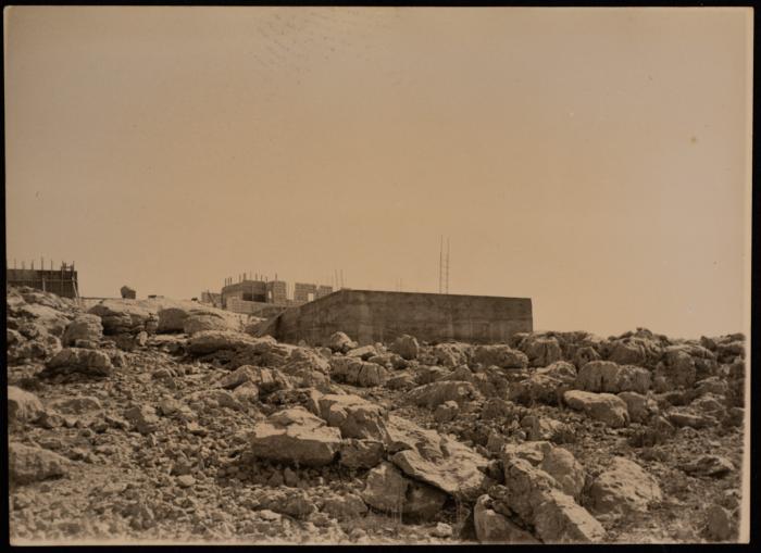صورة للحي السكني للمعلمات والمعلمين المقدسيين في القدس، 1973
