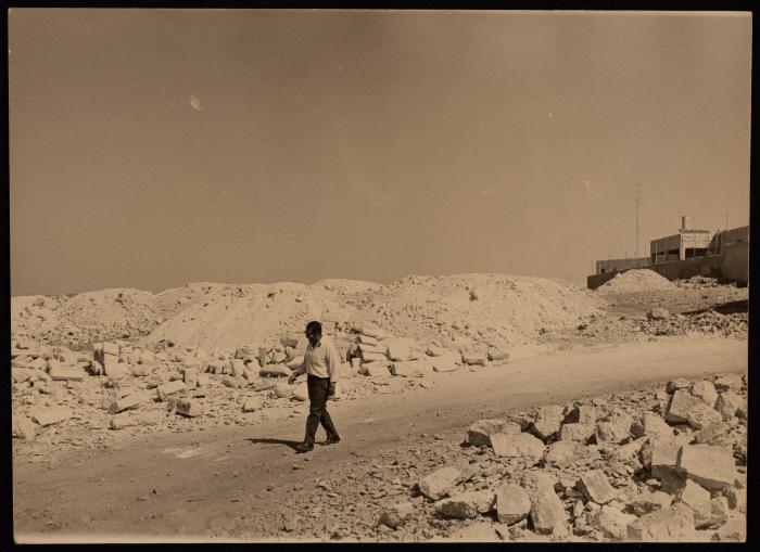 صورة للحي السكني للمعلمات والمعلمين المقدسيين في القدس، 1973

